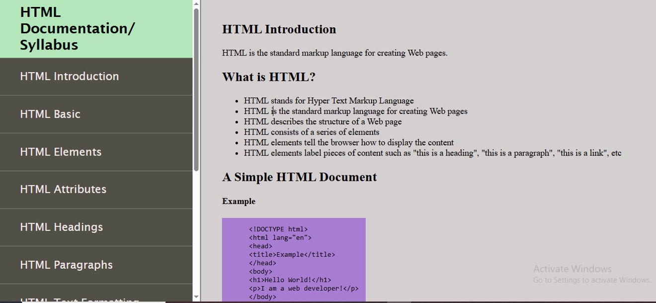 Thecnical documentation